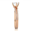 Linear Solitaire Ring - 0.5 ct round