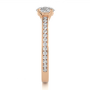 Aura Cascade Ring - 1 ct round