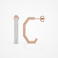 Zara Edge Hoops