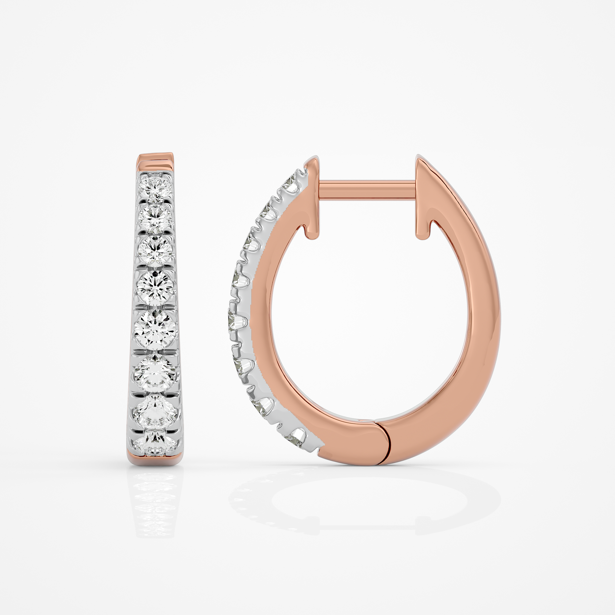 Lucent Curve Hoops