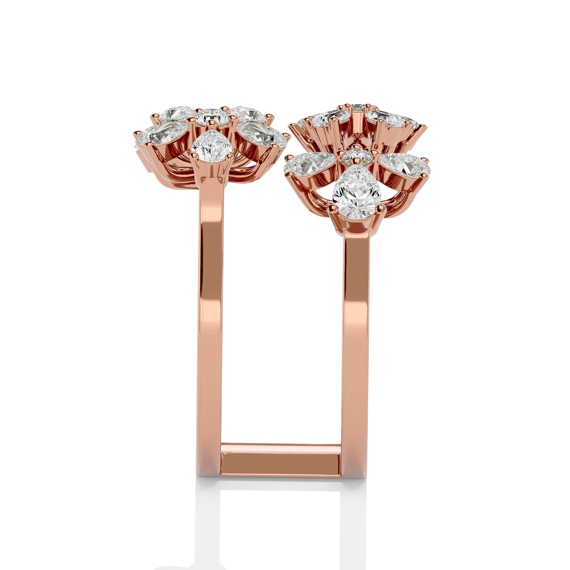 Floral Cluster Ring