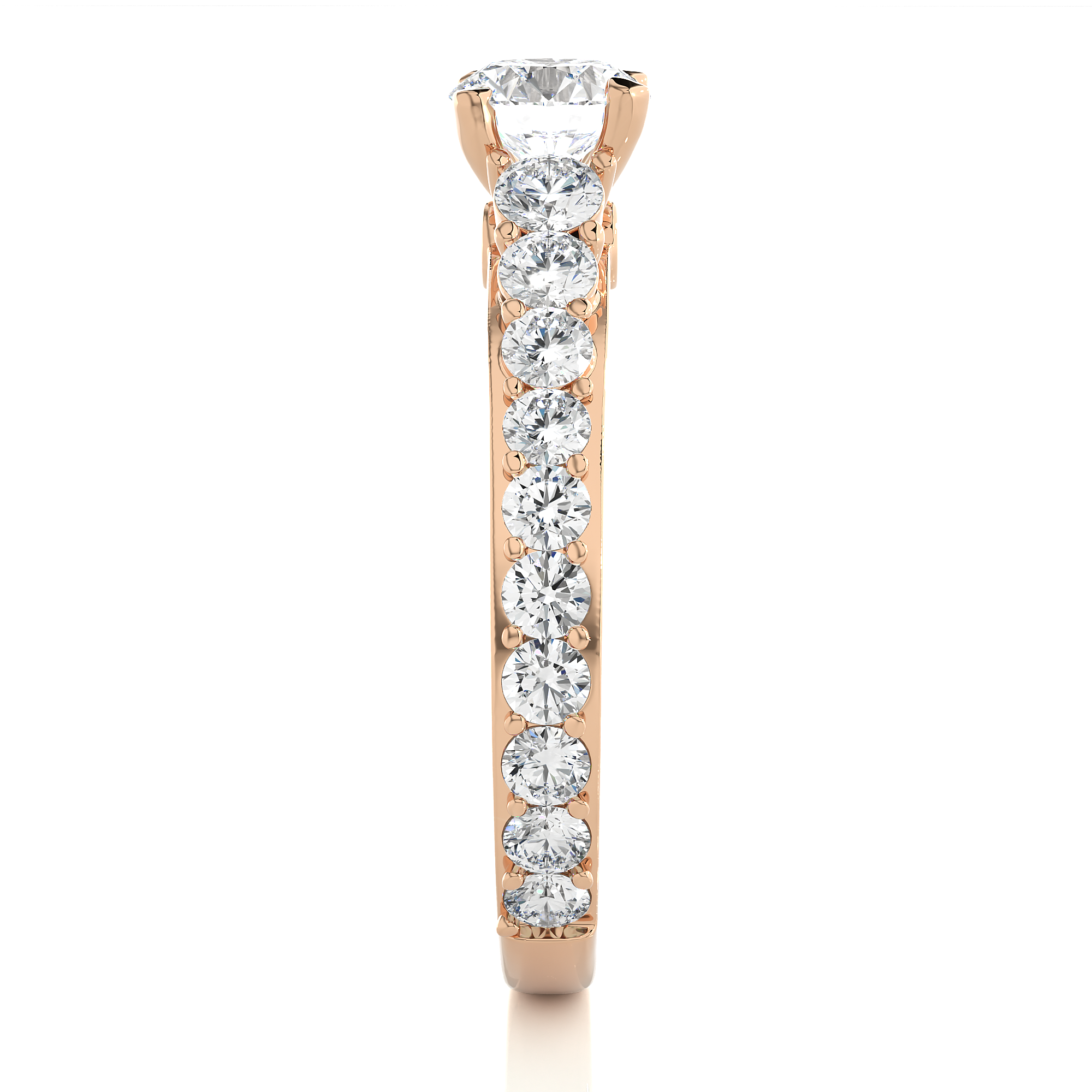 Echelon Spark Ring - 0.6 ct round