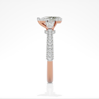 Serene Dewdrop Ring - 1.9 ct Pear