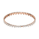 Cluster Heart Tennis Bracelet
