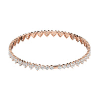 Cluster Heart Tennis Bracelet