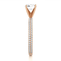 Lumina Pave - 0.8 ct round
