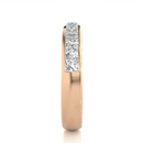 Princess Spark Half Eternity Band
