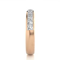 Princess Spark Half Eternity Band