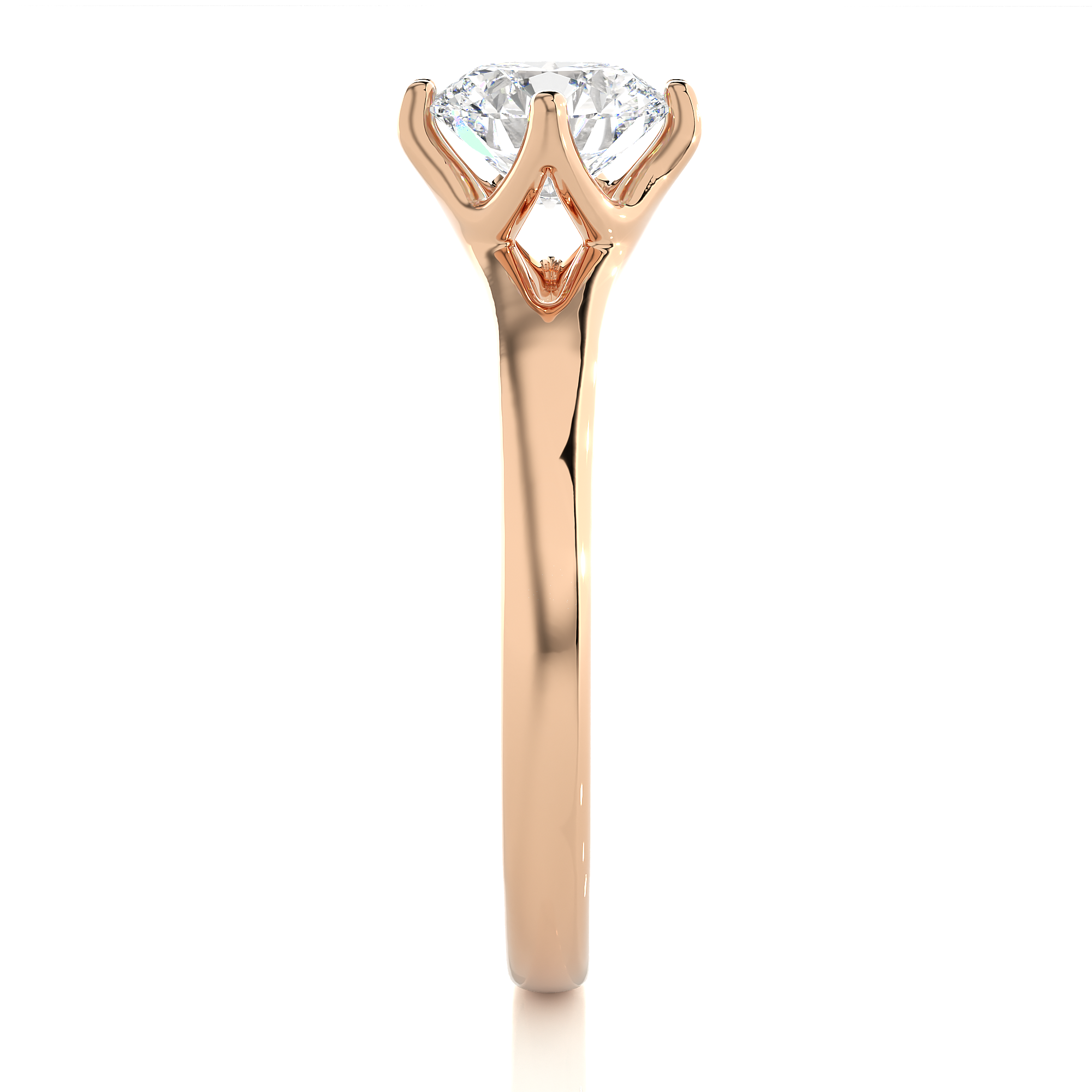 Solara Brilliance Ring - 1 ct round