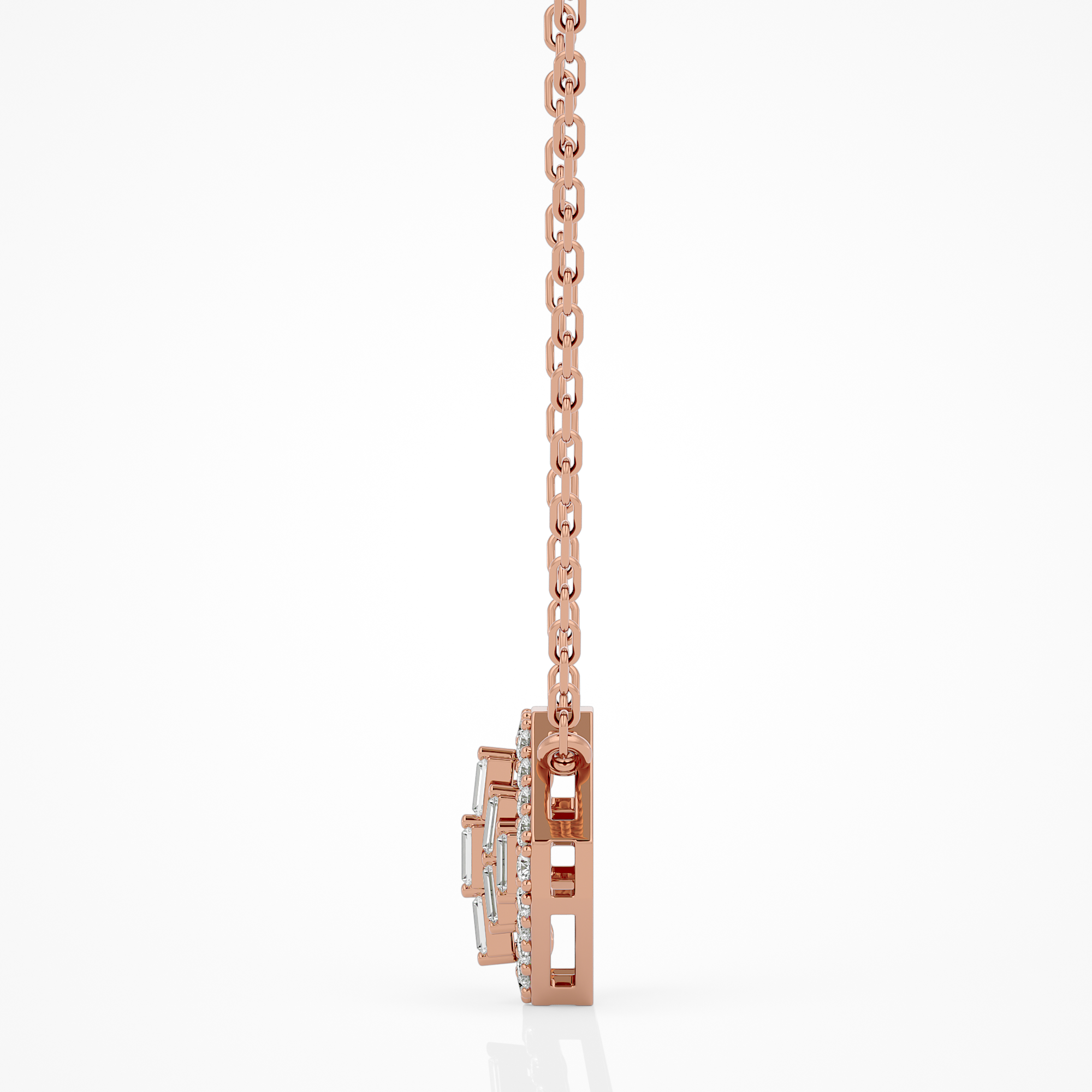Baguette Necklace
