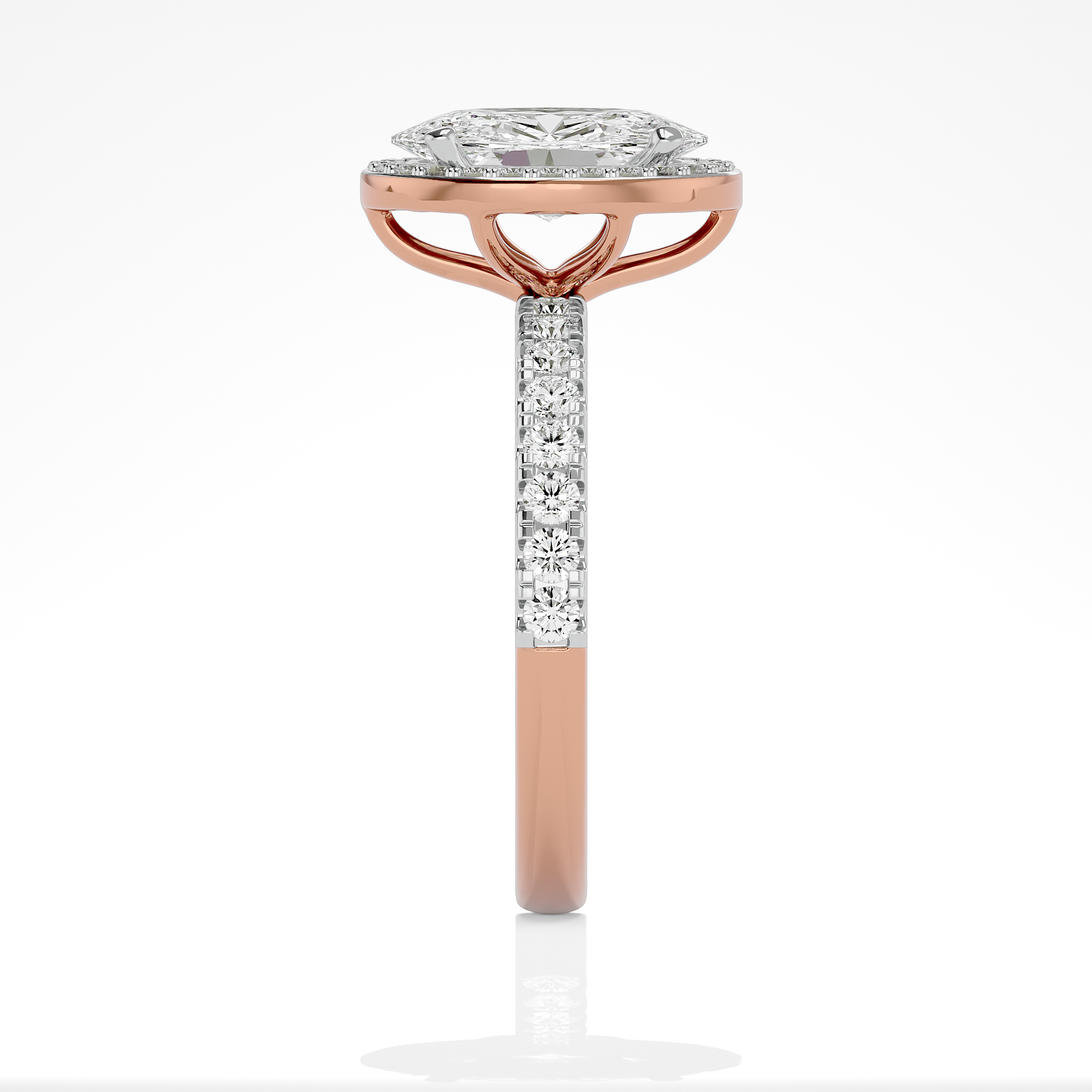 Seraphina Halo Ring - 1ct Oval
