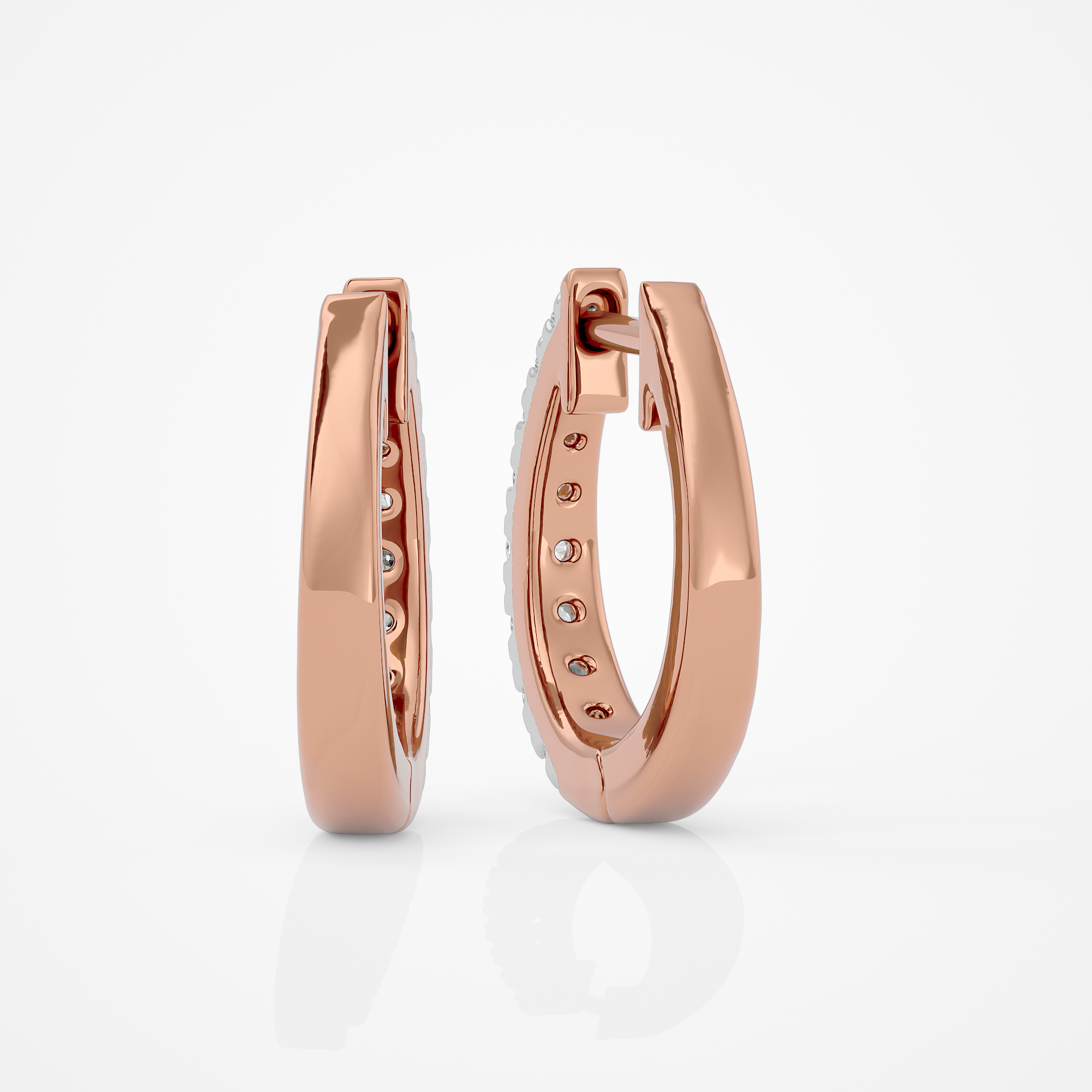Lucent Curve Hoops