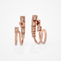 Radiant Baguette Earrings