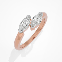 Marquise Duet Ring