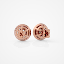 Amora Round Studs - 2.4 Round