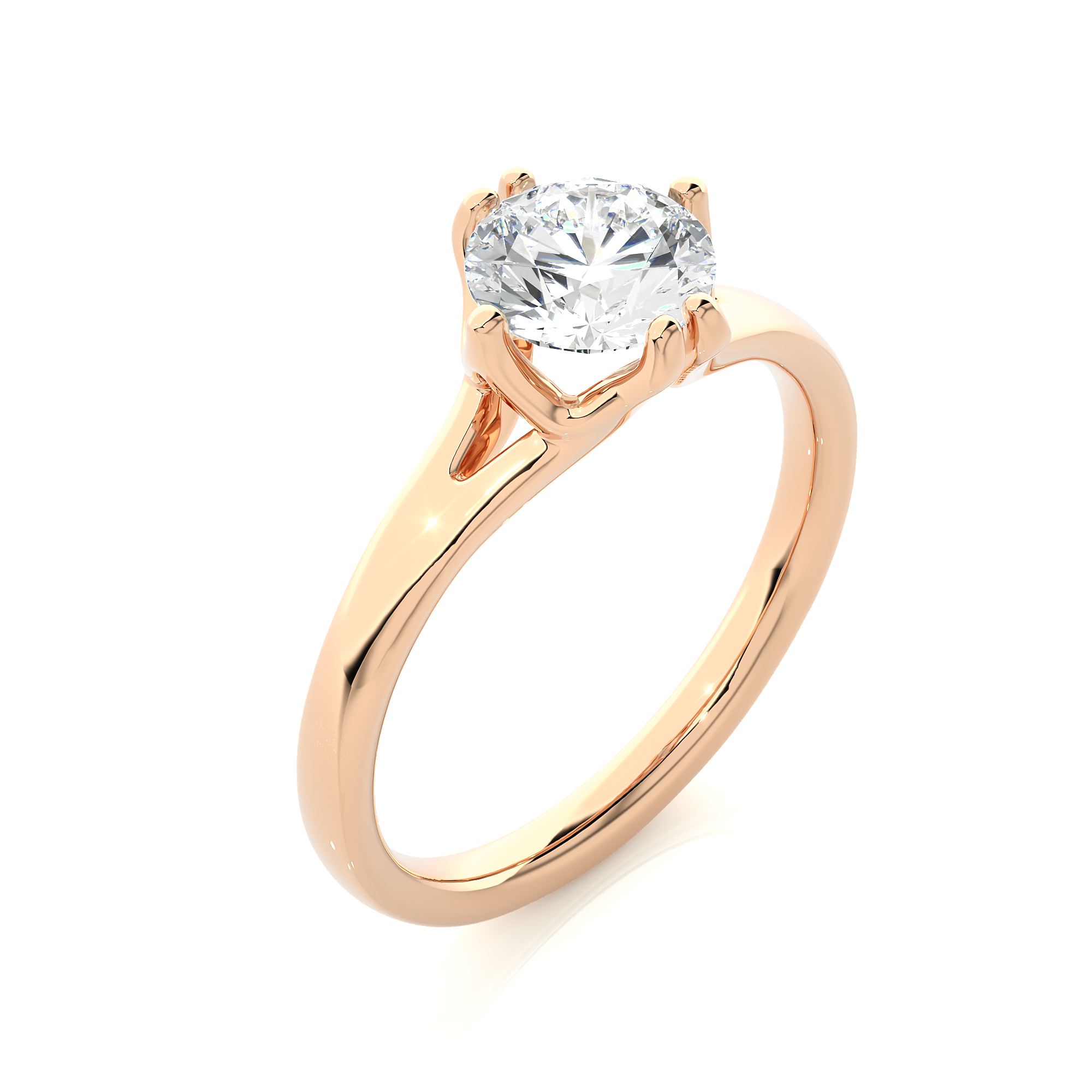 Solara Brilliance Ring - 1 ct round