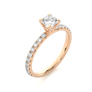 Apex Facet Ring - 0.6 cts princess