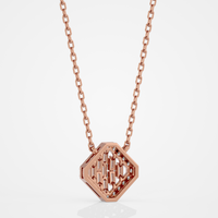 Baguette Necklace
