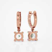 Halo Drop Earrings