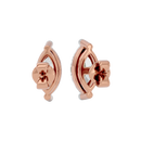 1 ct Marquise studs - Basket setting
