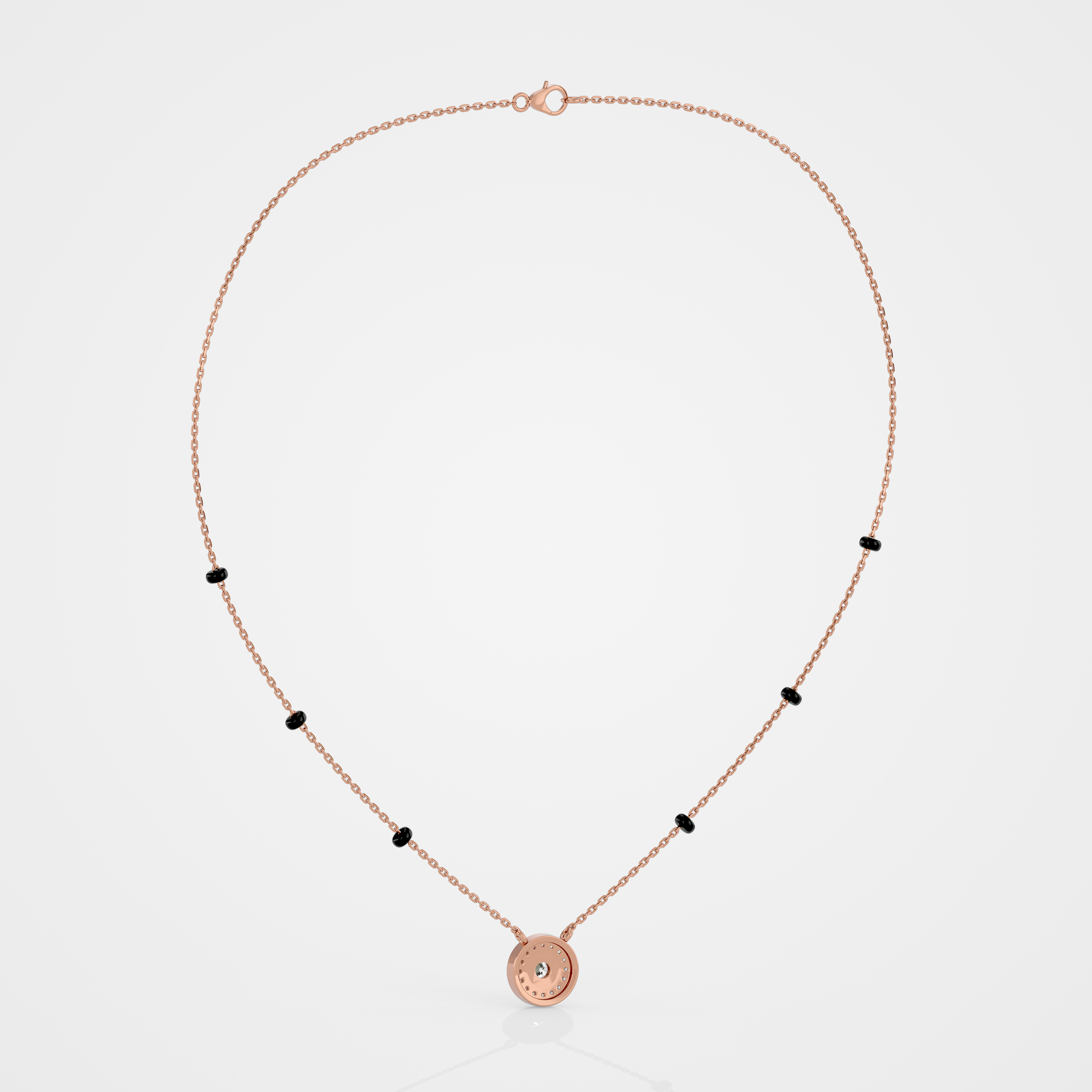 Celeste Halo Mangalsutra