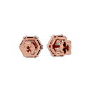 2 ct Infinite glow studs - Basket setting