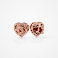 Amora Heart Studs
