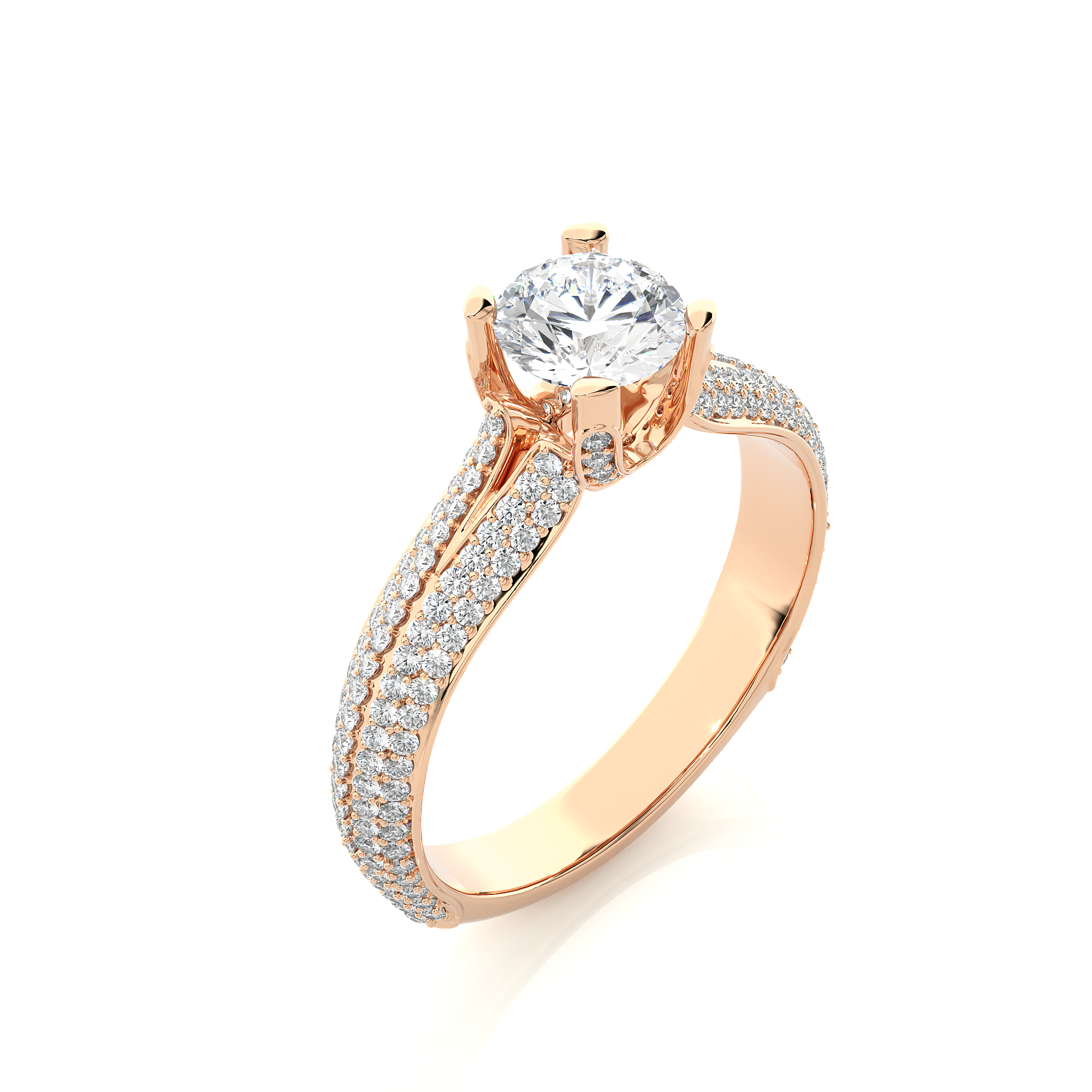 Celeste Ring - 0.6 ct round