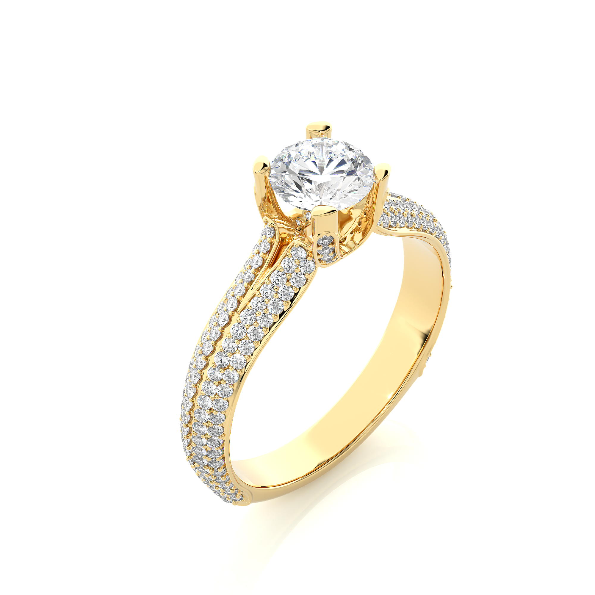 Celeste Ring - 0.6 ct round