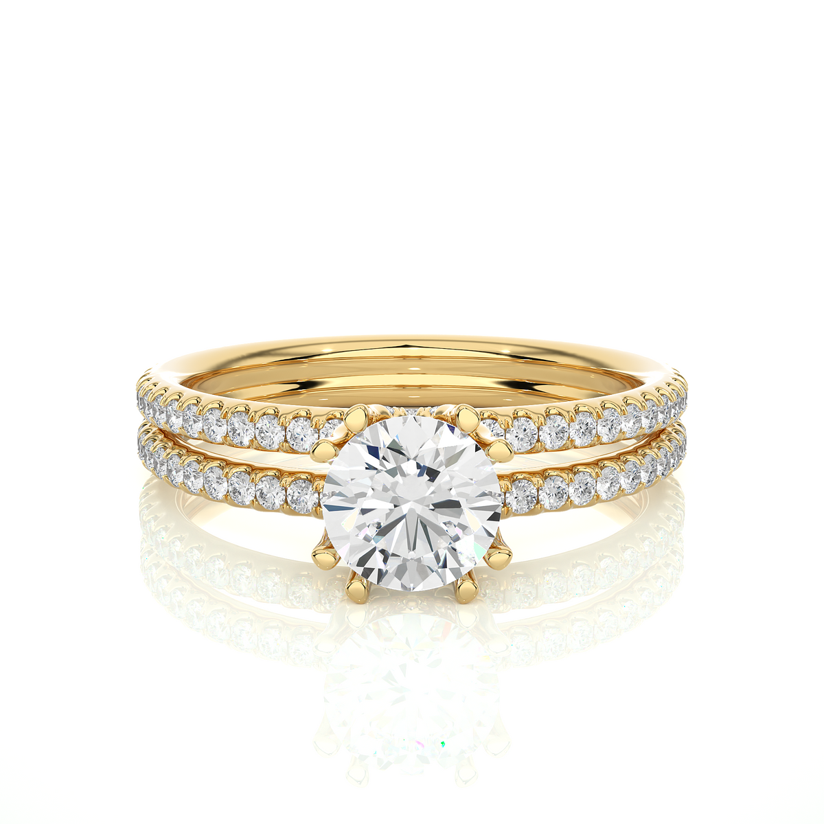 14 kt / Yellow Gold / 7
