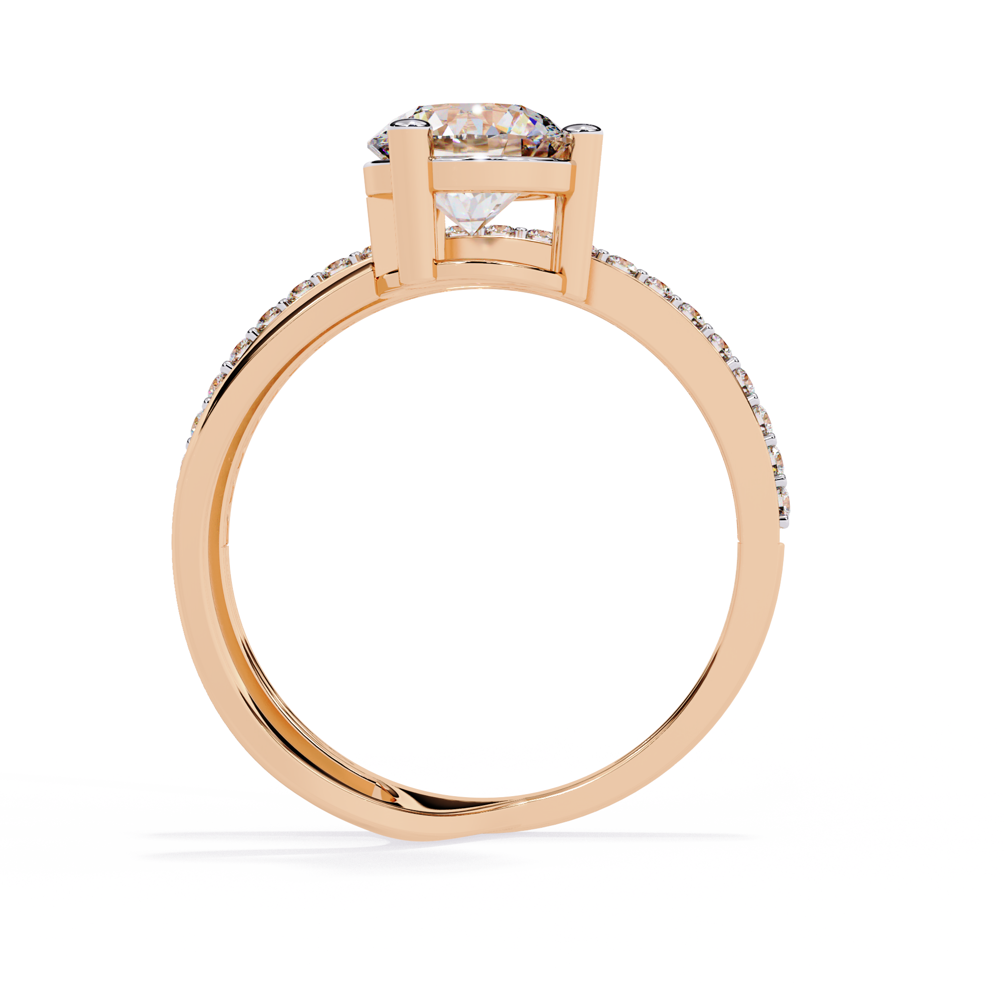 Élan ring - 1.3 ct round