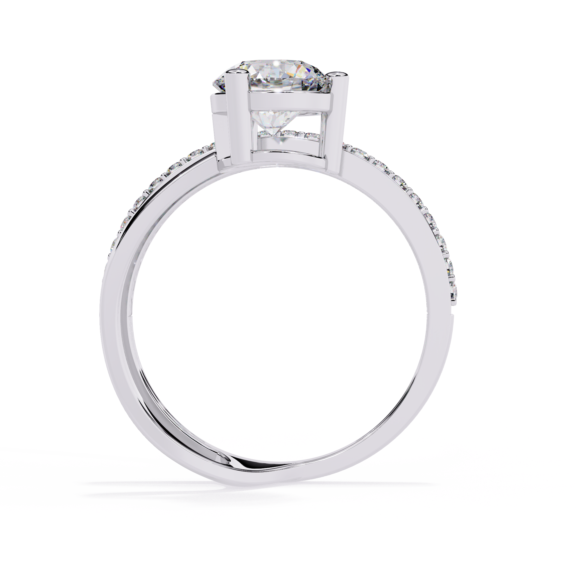 Élan ring - 1.3 ct round
