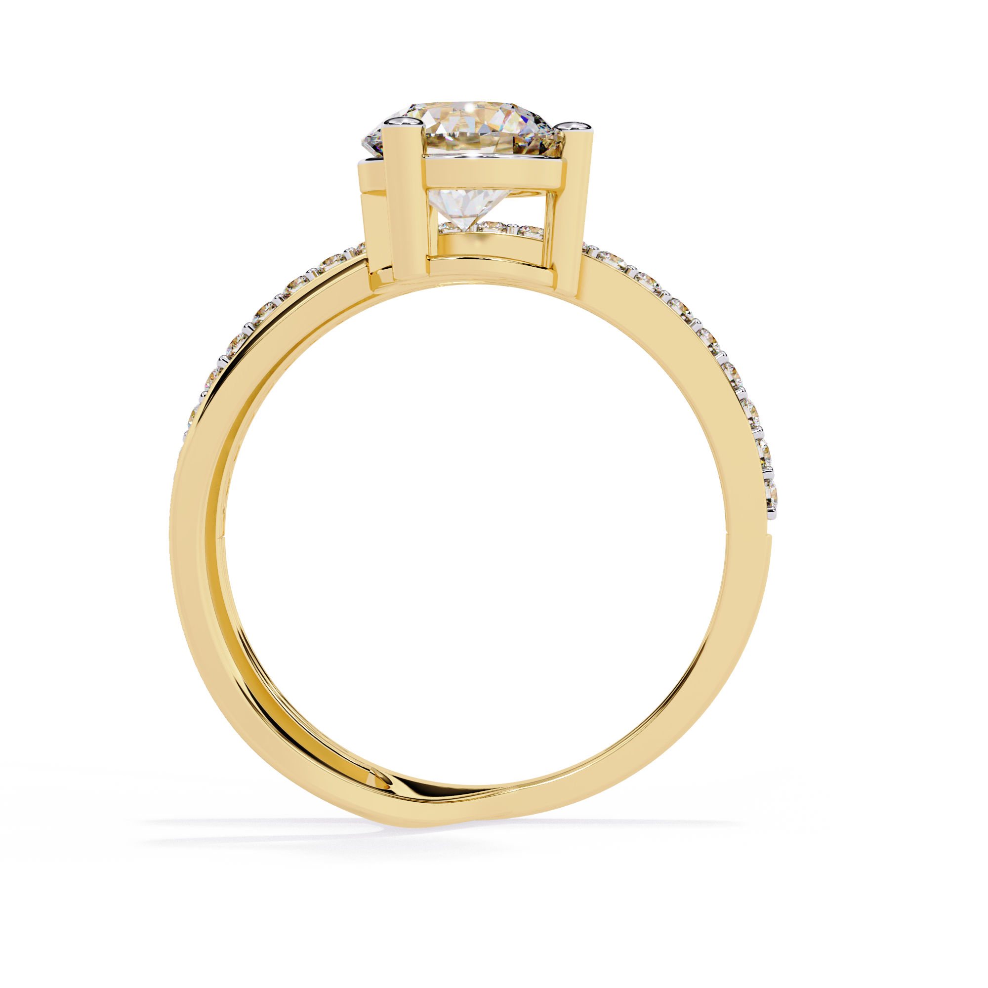 Élan ring - 1.3 ct round