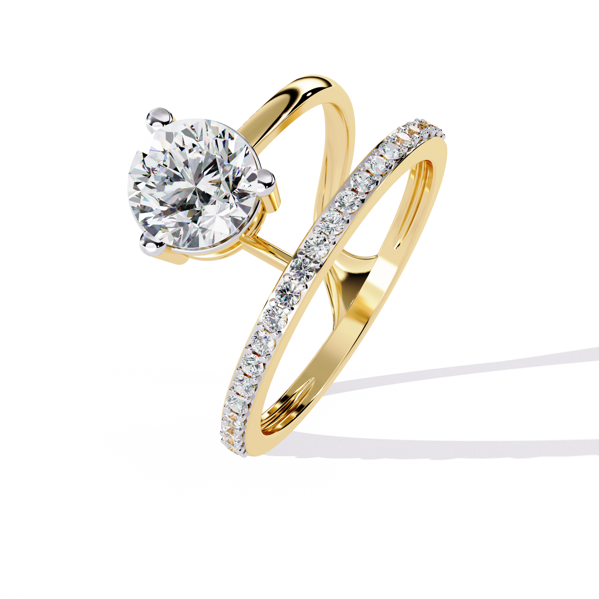 Élan ring - 1.3 ct round