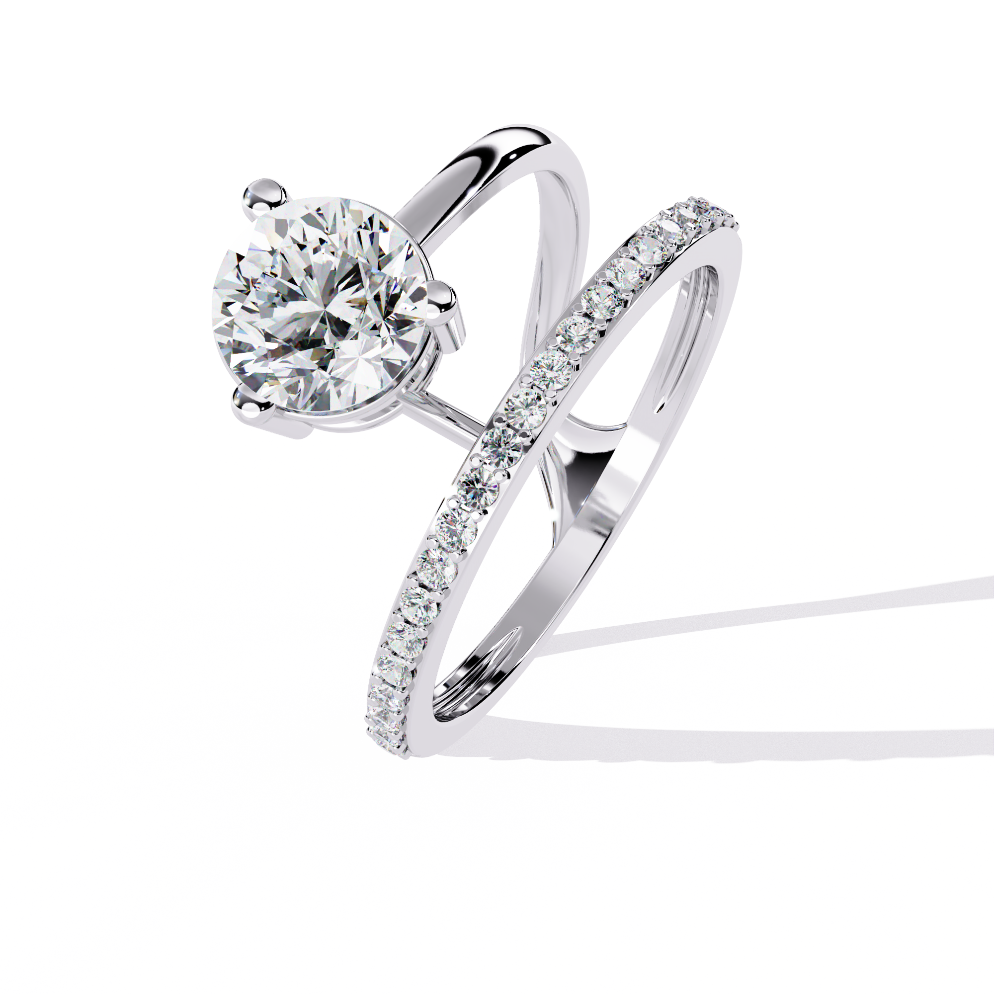 Élan ring - 1.3 ct round