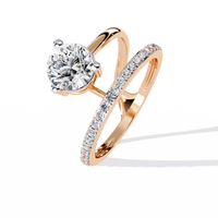Élan ring - 1.3 ct round