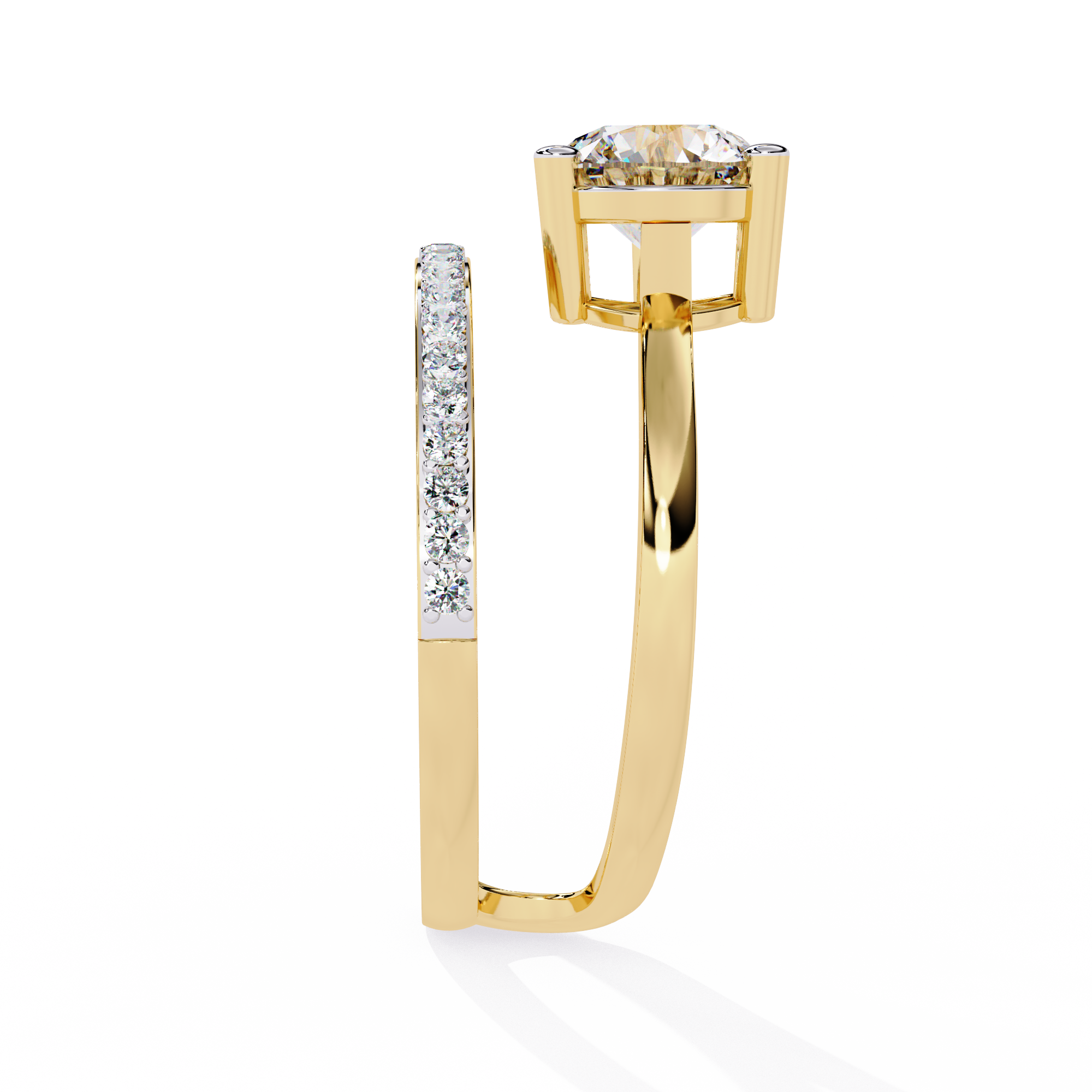 Élan ring - 1.3 ct round