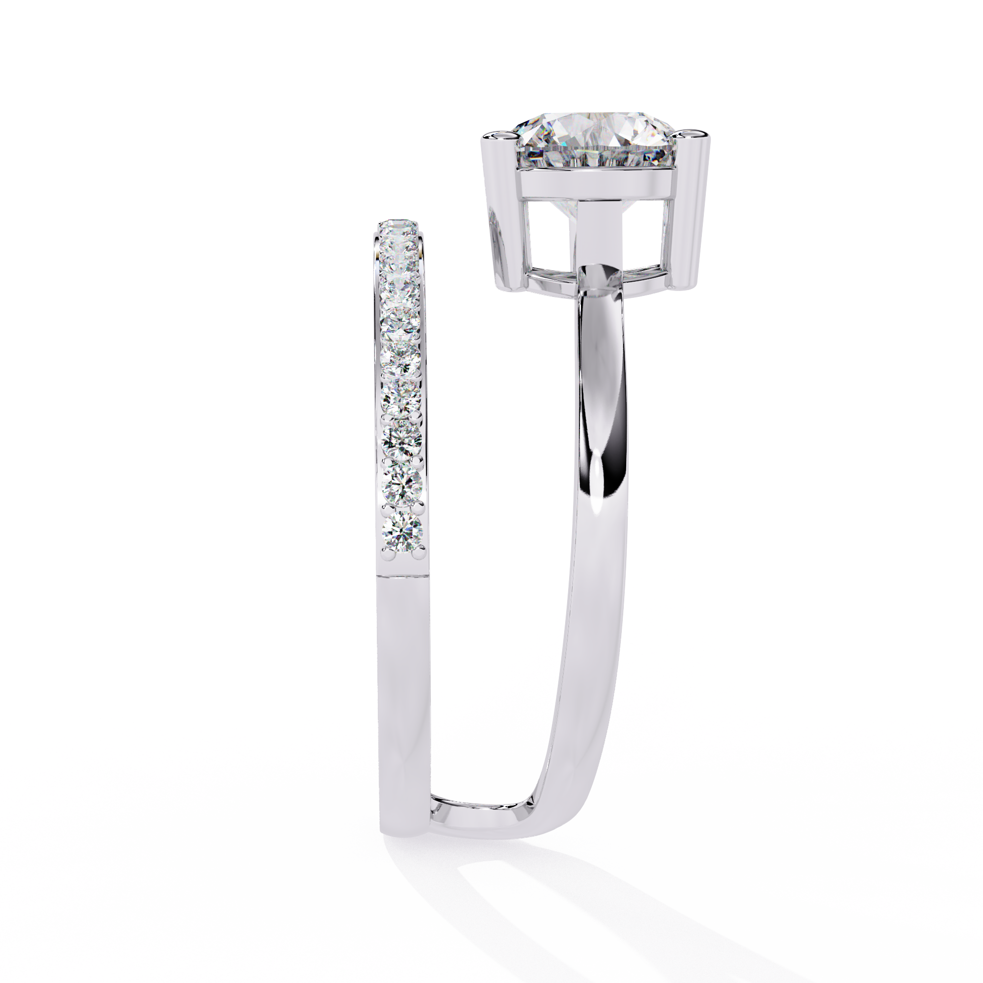 Élan ring - 1.3 ct round