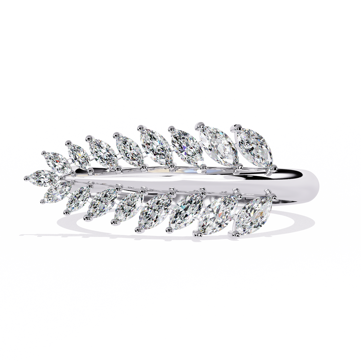 14 kt / White Gold / 7