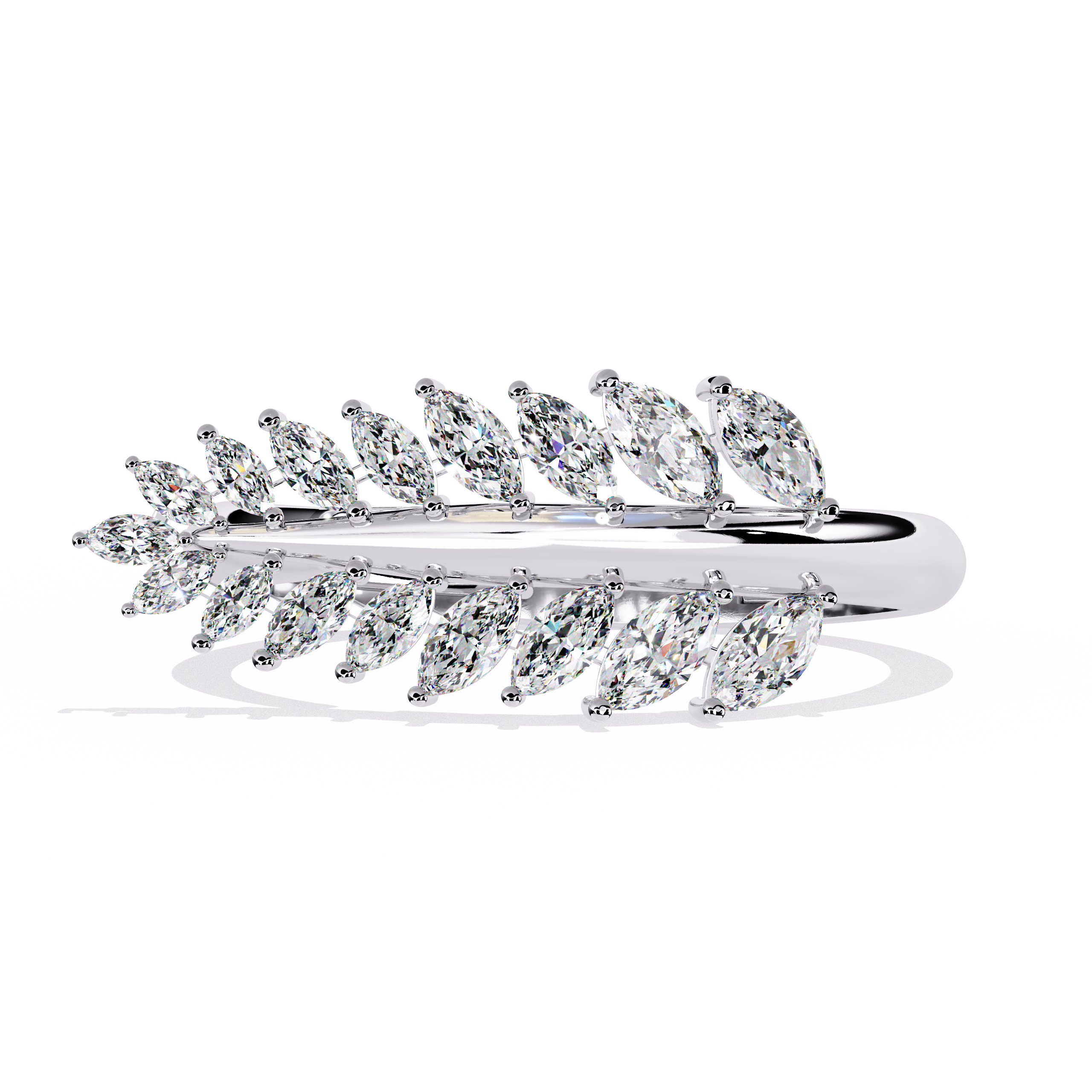 Aara Leaf Ring