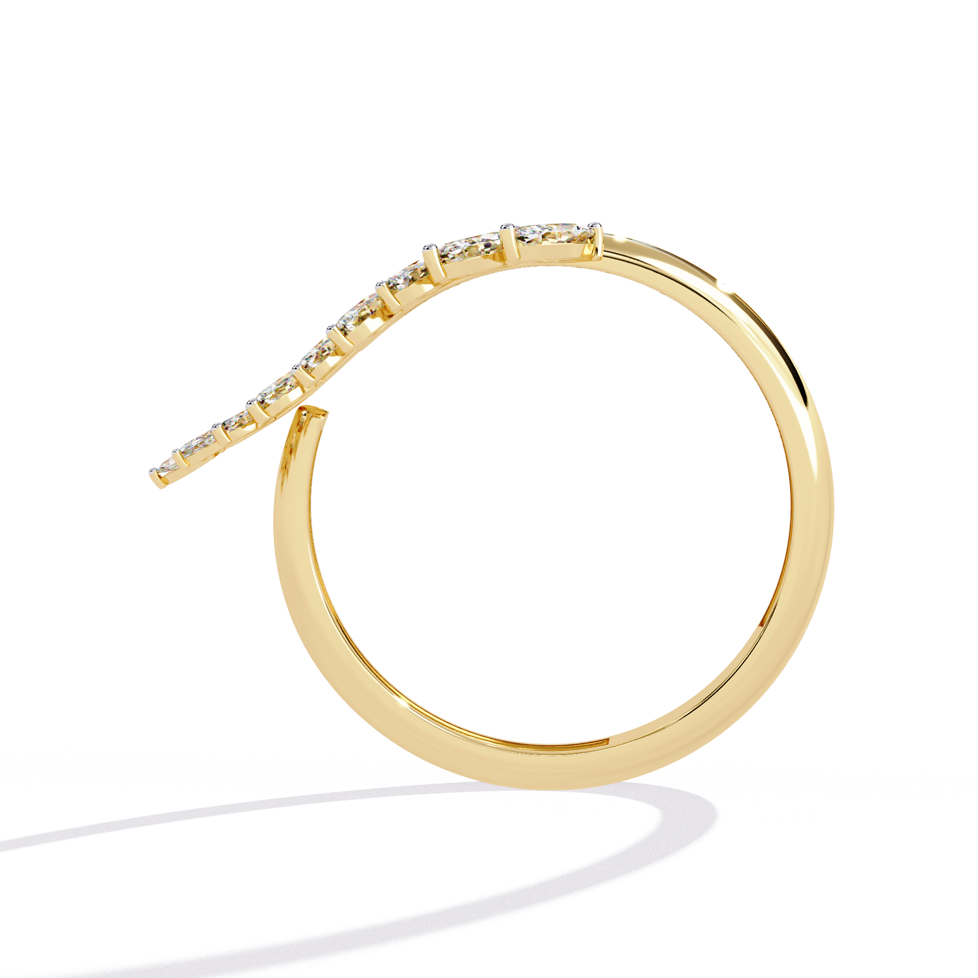 Aara Leaf Ring