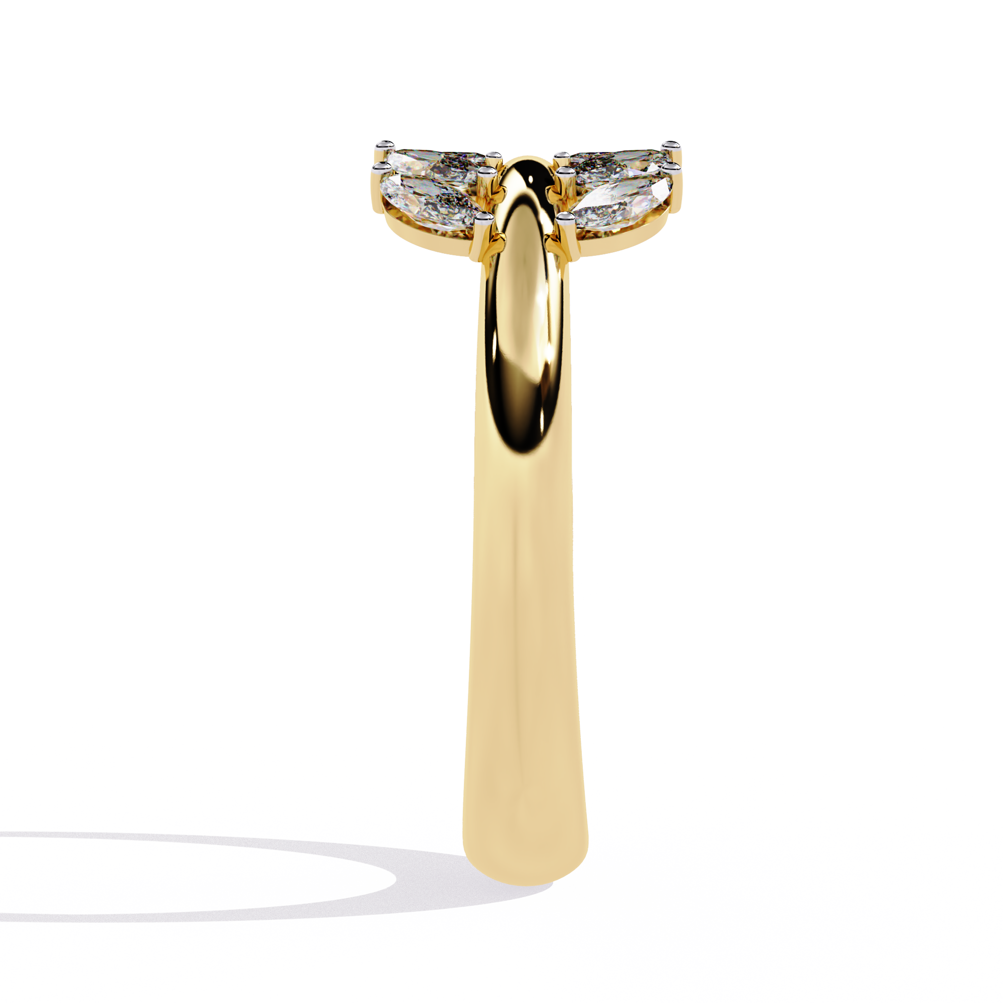 Aara Leaf Ring