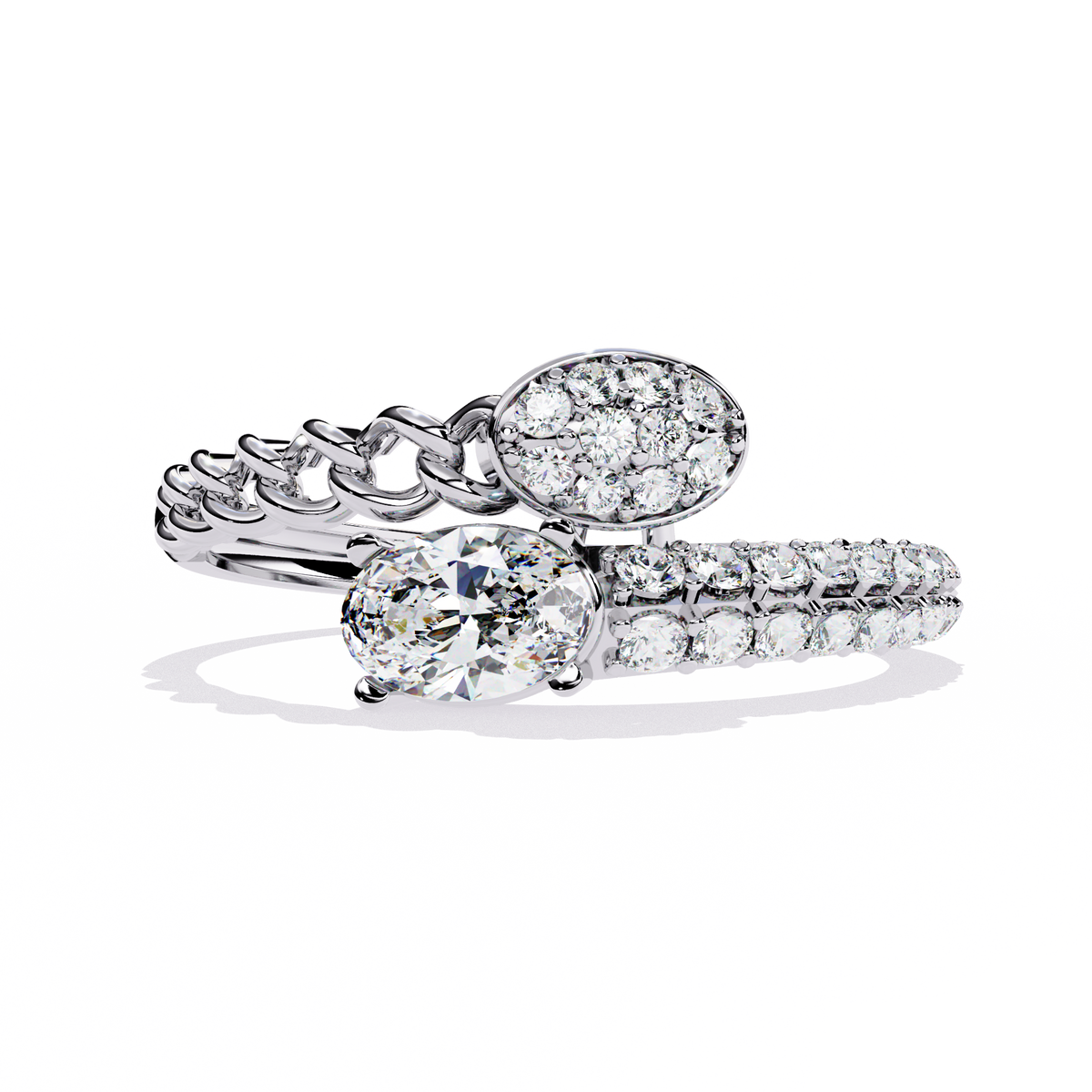 14 kt / White Gold / 7
