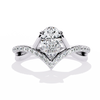 Celestia Ring - 0.7 ct pear