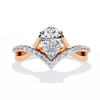 Celestia Ring - 0.7 ct pear