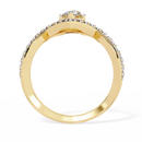 Celestia Ring - 0.7 ct pear