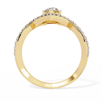 Celestia Ring - 0.7 ct pear