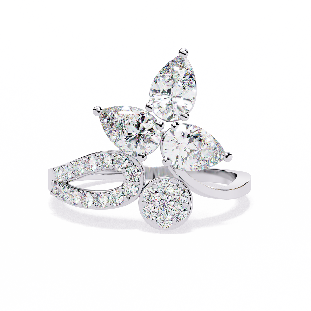 14 kt / White Gold / 7