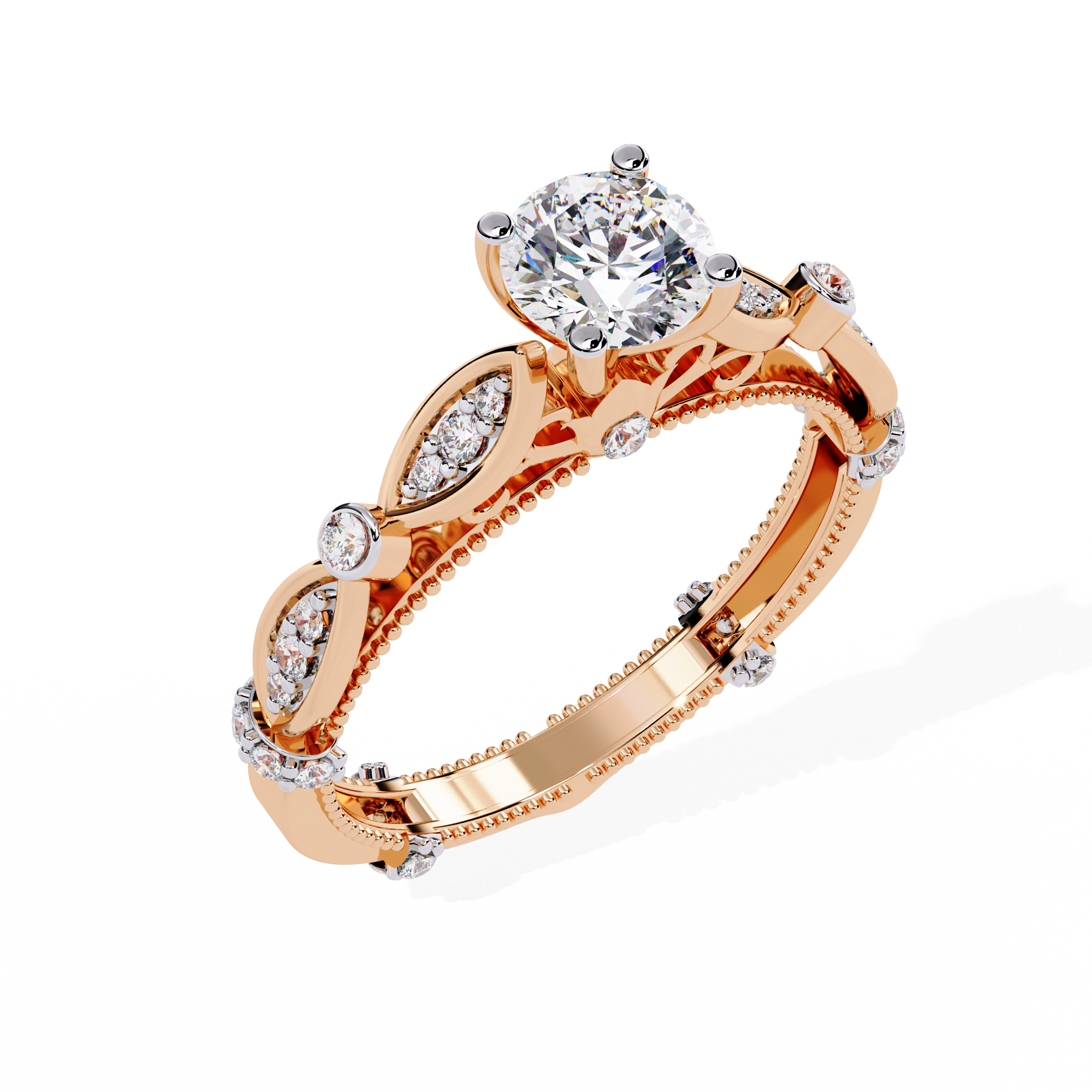 Seraphina Spark Ring - 0.6 ct round