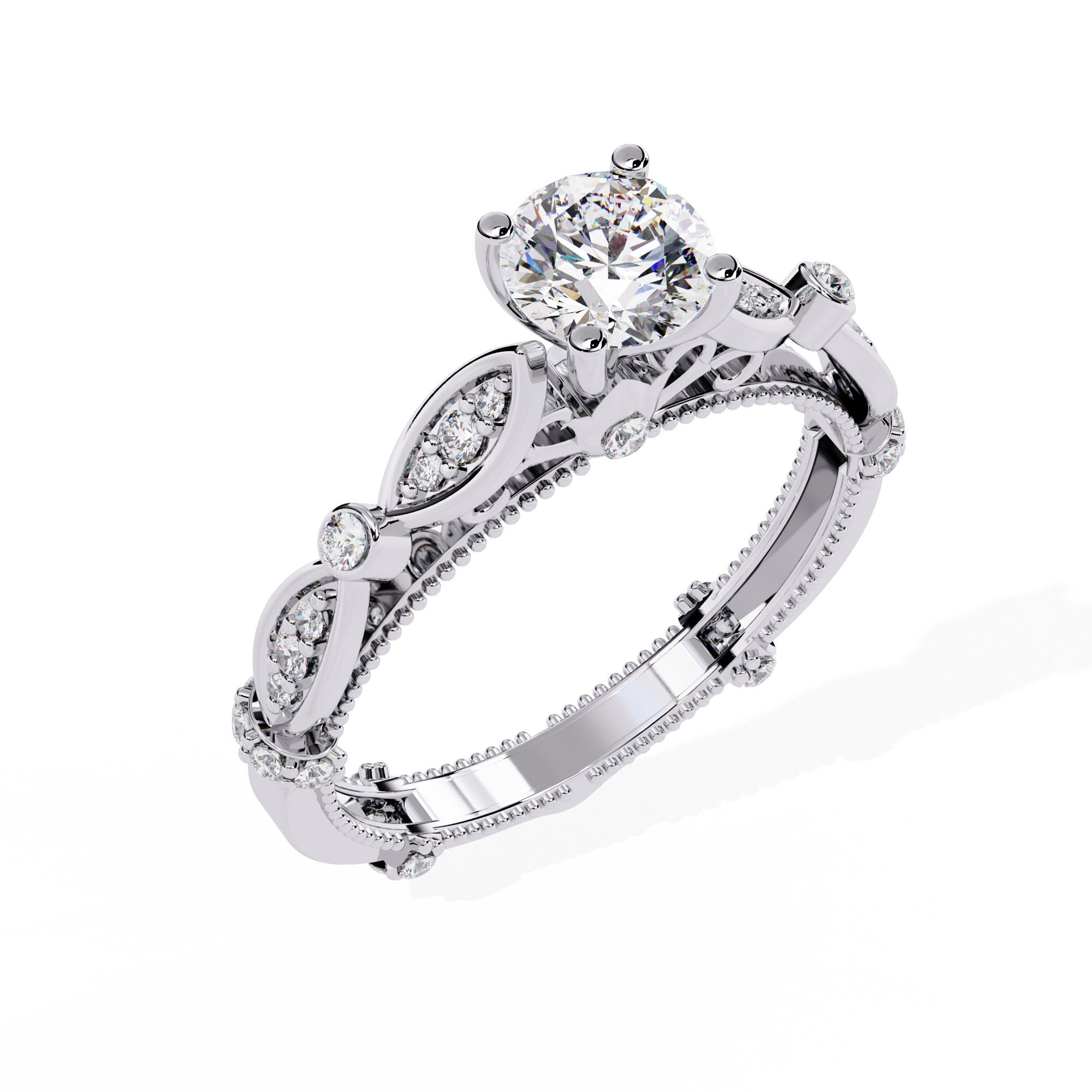 Seraphina Spark Ring - 0.6 ct round
